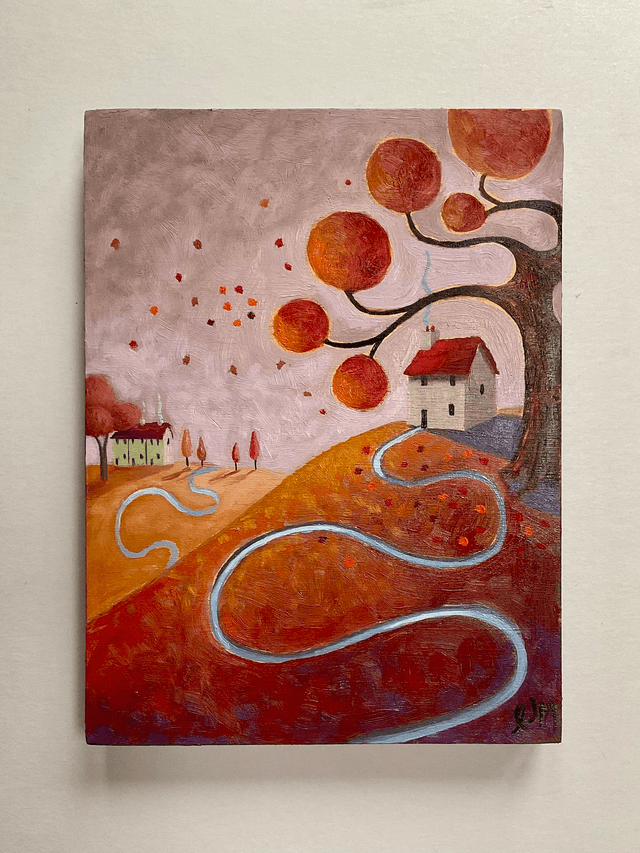Original Oil Painting, Edward’s House