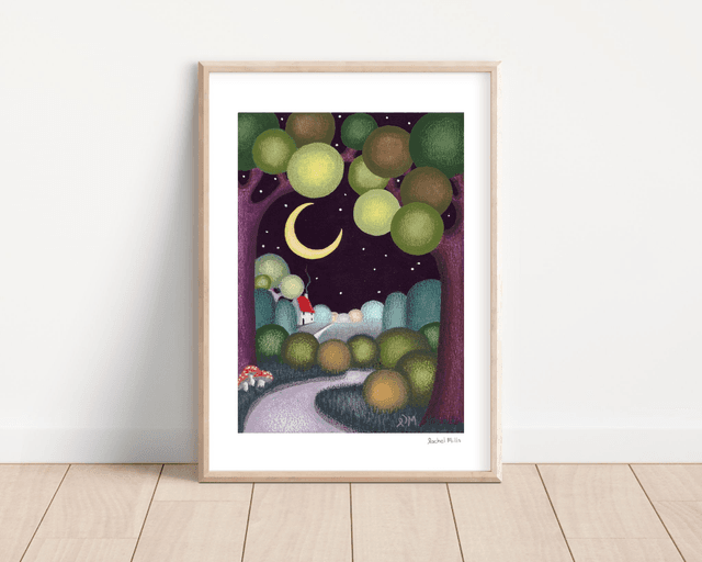 Signed A3 Print of Amanda’s House