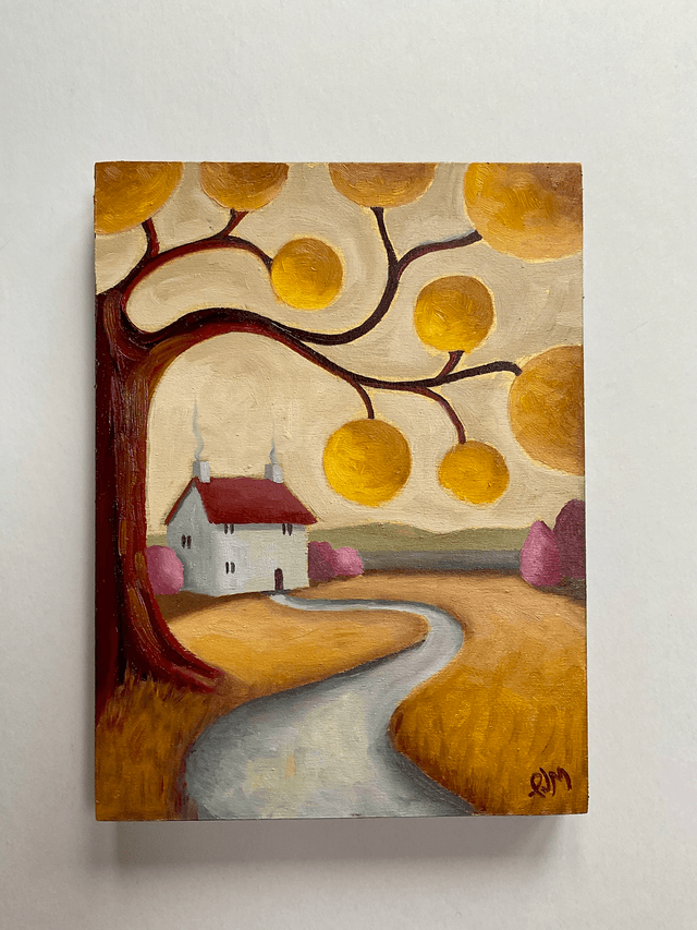 Original Oil Painting, Shirley’s House