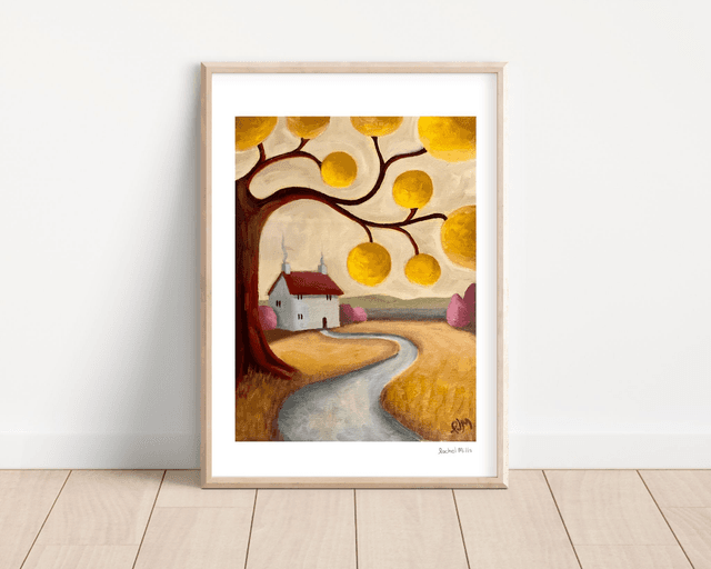 Signed A3 Print of Shirley’s House